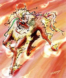 剣と魔法の博物館 モンスター編 第53回を掲載 麒麟