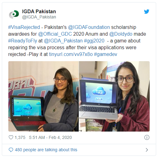 画像ギャラリー No.005のサムネイル画像 / Access Accepted第636回:ゲームジャムと,アメリカへの入国を拒否されたパキスタンの女性ゲーム開発者