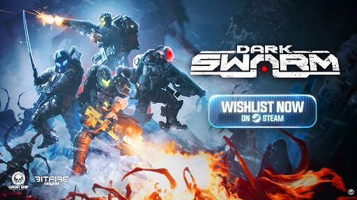 画像ギャラリー No.002のサムネイル画像 / 4人協力型トップダウンSTG「DarkSwarm」，それぞれ異なる能力を持ったクラスを紹介する最新トレイラーを公開