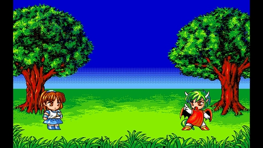 画像ギャラリー No.005のサムネイル画像 / 「EGGコンソール ぷよぷよ PC-9801」配信開始。予告ぷよが左右端に並ぶ,PC-9801版ならではの仕様を再現