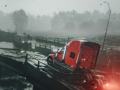 崩れた道路や洪水に埋もれる悪路すら進むトラックシミュレータ「Road Kings」，2027年3月11日に発売決定