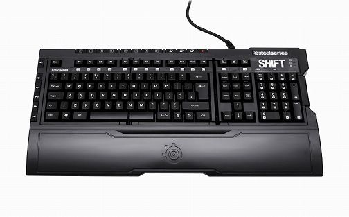 ���������꡼ No.001�Υ���ͥ������ / SteelSeries����Zboard�פȤθ����ߴ�������ݤ�����ѥ����ܡ��ɡ�Shift��ȯɽ�����������������̤��