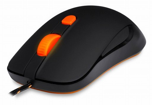画像ギャラリー No.001のサムネイル画像 / SteelSeriesの新作マウスは「Kana」。巨大なサイドボタンが特徴の光学センサー搭載マウスが登場