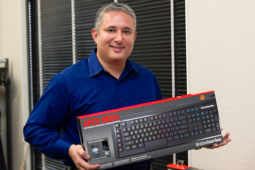 画像ギャラリー No.002のサムネイル画像 / SteelSeriesの新CEO,ラバーニ氏インタビュー。Logitech Gから電撃移籍した彼は,業界第3位のデバイスメーカーをどこへ導くのか