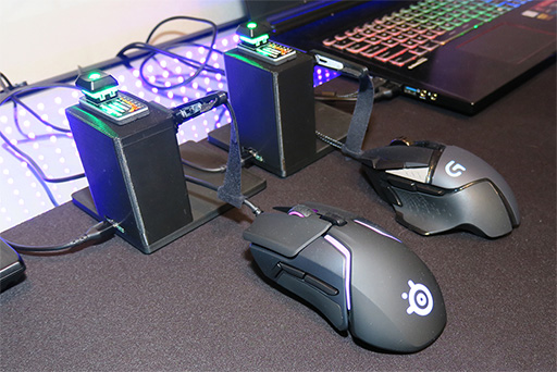 ꡼ No.008 | CES 2018Ͽ٥󥵡κѤSteelSeriesϲäƤΤޥRival 600פΥǥ򸫤Ƥ