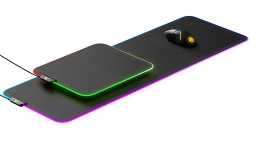 Steelseries カラーledで縁が光る布製マウスパッド Qck Prism Cloth などマウスパッド3製品を発表