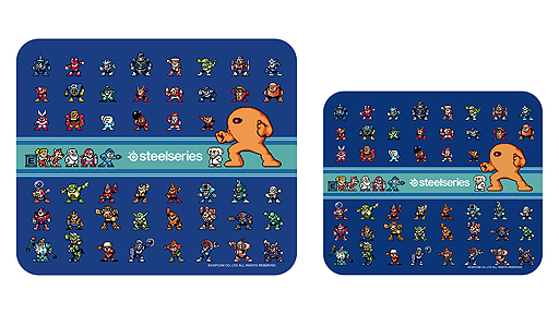 ロックマン モチーフのsteelseries製マウスパッドが2月28日より国内限定販売へ 日本限定 Gaming Retrospective シリーズ第3弾