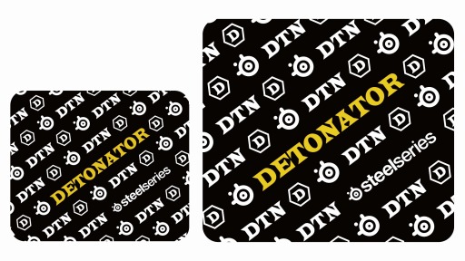 Steelseries製マウスパッド Qck のdetonatorコラボモデルが登場