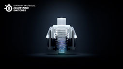 画像ギャラリー No.003のサムネイル画像 / SteelSeries,アクチュエーションポイントを変更可能なキーボード「Apex Pro」を10月4日国内発売