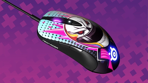 画像ギャラリー No.004のサムネイル画像 / SteelSeries,「CS:GO」のスキン「Neon Rider」をデザインしたマウスやマウスパッドを発表