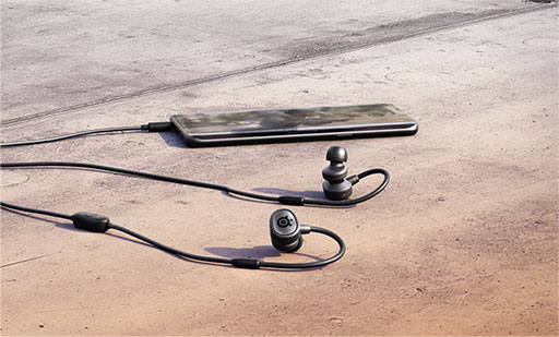 画像ギャラリー No.001のサムネイル画像 / ブームマイク付属で税込5280円のゲーマー向けイヤフォンがSteelSeriesから