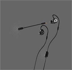 画像ギャラリー No.002のサムネイル画像 / ブームマイク付属で税込5280円のゲーマー向けイヤフォンがSteelSeriesから