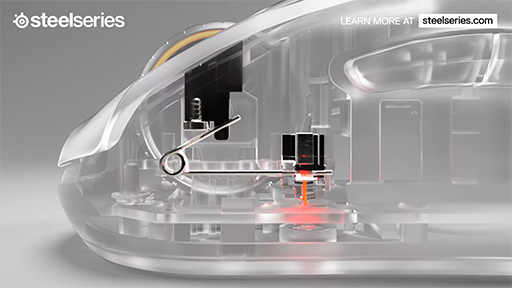 画像ギャラリー No.003のサムネイル画像 / SteelSeries,ゲーマー向け新シリーズ「Prime」と第1弾のマウス,ヘッドセットを発表。マウスは新型スイッチ採用が見どころだ