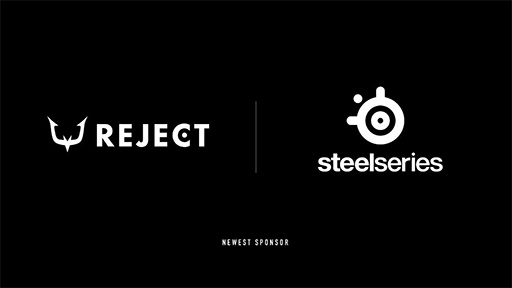 画像ギャラリー No.001のサムネイル画像 / SteelSeries,プロチーム「REJECT」とのスポンサー契約を発表