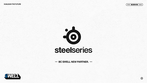 画像集 No.001のサムネイル画像 / SteelSeries，プロチーム「BC SWELL」にスポンサード
