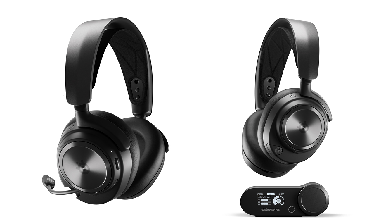 送料&加工料込 SteelSeries ゲーミングヘッドホン Arctis Nova Pro