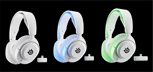 画像ギャラリー No.003のサムネイル画像 / スマホアプリで操作できるSteelSeriesのワイヤレスヘッドセット「Arctis Nova 5」のホワイトモデルが9月27日発売