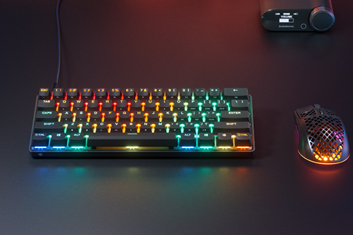 画像ギャラリー No.002のサムネイル画像 / 磁気式スイッチでSOCDにも対応する60%キーボード「Apex Pro Mini Gen 3」がSteelSeriesから4月4日発売