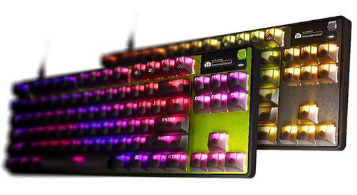 画像ギャラリー No.002のサムネイル画像 / SteelSeriesのキーボード「Apex Pro TKL Gen 3」に2色のカラーとキースイッチバリエーション「Cyber」「Steel」が登場