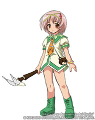 画像集#005のサムネイル/工画堂スタジオ「暁のアマネカと蒼い巨神」の概要公開。発売は2008年3月に