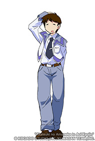 画像集#007のサムネイル/工画堂スタジオ「暁のアマネカと蒼い巨神」の概要公開。発売は2008年3月に