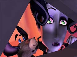 画像集#002のサムネイル/主人公の流し目が色っぽいアドベンチャー,「A Vampyre Story」のデモ版をUp