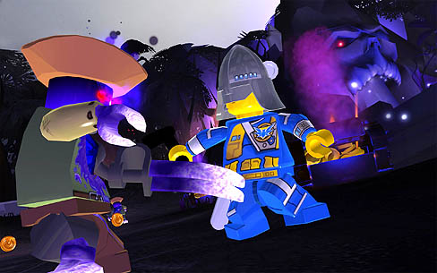 画像ギャラリー No.002のサムネイル画像 / 開発中の,「LEGO Universe」がラスベガスで開催されたCES会場で公開。直撮りムービーを4Gamerに掲載