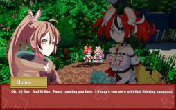 画像ギャラリー No.002のサムネイル画像 / ハコス・ベールズさんを主人公としたターン制RPG「BaeSplit: Chaos Down Under」，Steamストアページを公開