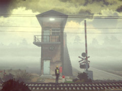 踏切を上げ下げするだけの暇な仕事の裏で起こる怪奇。11 bit studiosの新作サイコロジカルホラー「Trainwatch」が試遊展示［gamescom］