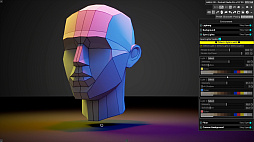 画像ギャラリー No.004のサムネイル画像 / 人間の顔や頭部の作画に特化した3Dリファレンスツール「HAELE 3D - Portrait Studio Pro」,本日配信開始。豊富なプリセットに加え,表情編集や照明調整などにも対応