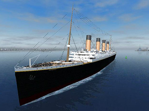 画像ギャラリー No.002のサムネイル画像 / 豪華客船を操れる「シップシミュレータ2008」。10月1日,オーバーランドから日本語マニュアルつき英語版発売