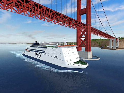 画像ギャラリー No.003のサムネイル画像 / 豪華客船を操れる「シップシミュレータ2008」。10月1日,オーバーランドから日本語マニュアルつき英語版発売