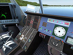 画像ギャラリー No.004のサムネイル画像 / 豪華客船を操れる「シップシミュレータ2008」。10月1日,オーバーランドから日本語マニュアルつき英語版発売