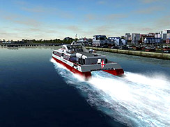 画像ギャラリー No.005のサムネイル画像 / 豪華客船を操れる「シップシミュレータ2008」。10月1日,オーバーランドから日本語マニュアルつき英語版発売