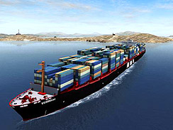 画像ギャラリー No.007のサムネイル画像 / 豪華客船を操れる「シップシミュレータ2008」。10月1日,オーバーランドから日本語マニュアルつき英語版発売