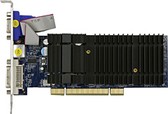 画像集#001のサムネイル/玄人志向からPCI版のLow Profile「GeForce 8400 GS」カード登場