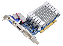 画像ギャラリー No.001のサムネイル画像 / 玄人志向,Low Profile&ファンレス仕様でPCI接続の8400 GS搭載カード