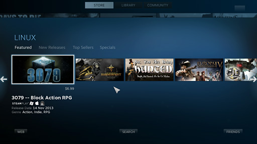 画像ギャラリー No.035のサムネイル画像 / 「SteamOS」がやってきた! 2014年の本格展開を前に初期β版を動かしてみる