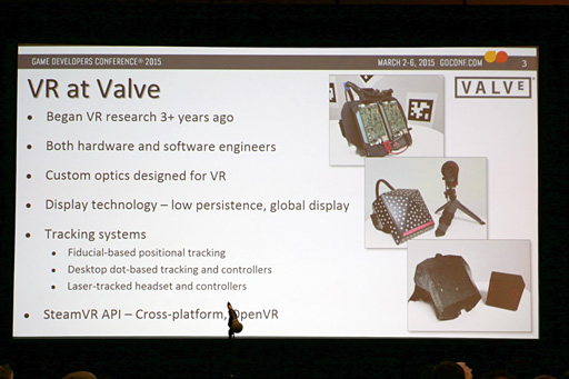 ꡼ No.004 | GDC 2015ϡSteamVRפȤϲ ValveVR󥰵Ѥ