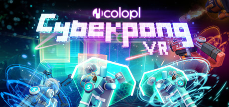 画像ギャラリー No.001のサムネイル画像 / HTC Vive向けのVRゲーム「colopl Cyberpong VR」がSteamで配信中