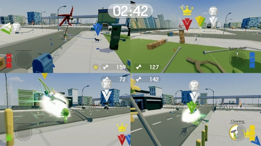 画像ギャラリー No.002のサムネイル画像 / 飼い主は武器。犬を操作して街を走り回る「PLAY DOG PLAY TAG」Steamページが公開