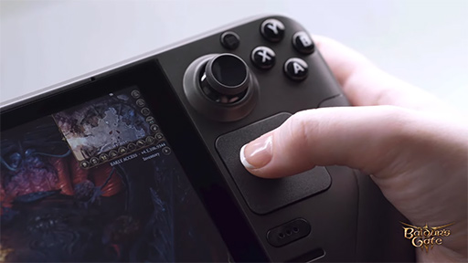 画像ギャラリー No.003のサムネイル画像 / Valve,小型ゲームPC「Steam Deck」の全体像や各機能を紹介する新ムービーを公開