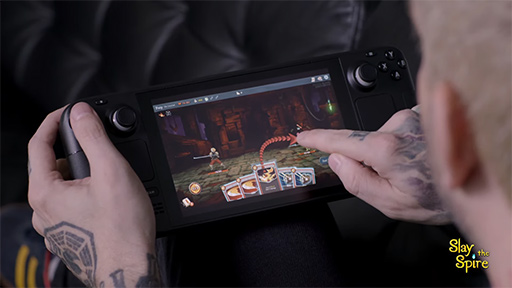 画像ギャラリー No.006のサムネイル画像 / Valve,小型ゲームPC「Steam Deck」の全体像や各機能を紹介する新ムービーを公開