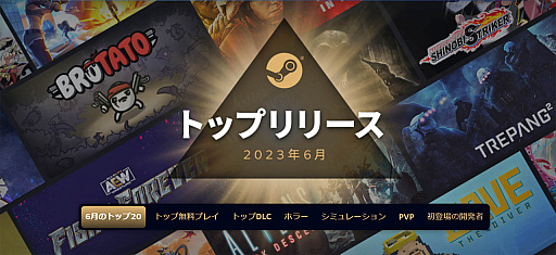 ���������꡼ No.002�Υ���ͥ������ / �֥��ȥ꡼�ȥե�������6�פ��Six Days in Fallujah�פʤɤ�������ꡣSteam��6��Υȥåץ�꡼���פ�ȯɽ