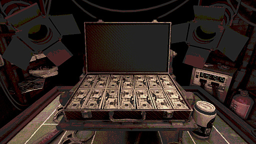 画像ギャラリー No.002のサムネイル画像 / おっさん顔なマレーグマさんの「Buckshot Roulette」レビュー。えーあい!Steam広場