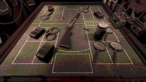 画像ギャラリー No.006のサムネイル画像 / おっさん顔なマレーグマさんの「Buckshot Roulette」レビュー。えーあい!Steam広場