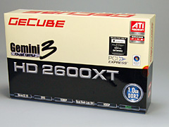 画像集#027のサムネイル/Radeon HD 2600 XT×2を搭載のデュアルGPUカード「Gemini 3」レビュー掲載