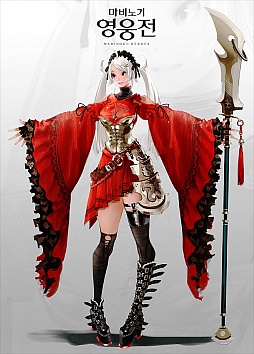 画像ギャラリー No.003のサムネイル画像 / 「マビノギ英雄伝」,韓国サーバーで新女性キャラ「Lynn」の実装が決定。その姿を確認できるティーザームービーが公開に