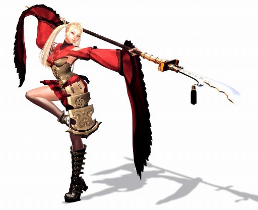 画像集#001のサムネイル/「マビノギ英雄伝」で,第8のキャラクター「リン」が7月23日に登場。敵を攻撃し続けることが重要なテクニカルな槍使い