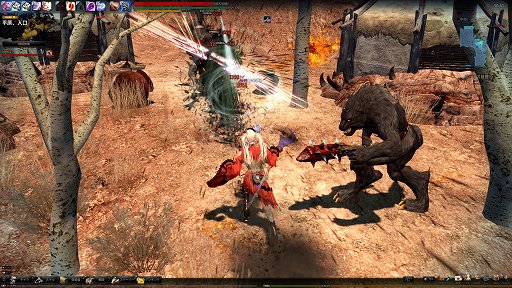 画像集#008のサムネイル/「マビノギ英雄伝」で,第8のキャラクター「リン」が7月23日に登場。敵を攻撃し続けることが重要なテクニカルな槍使い